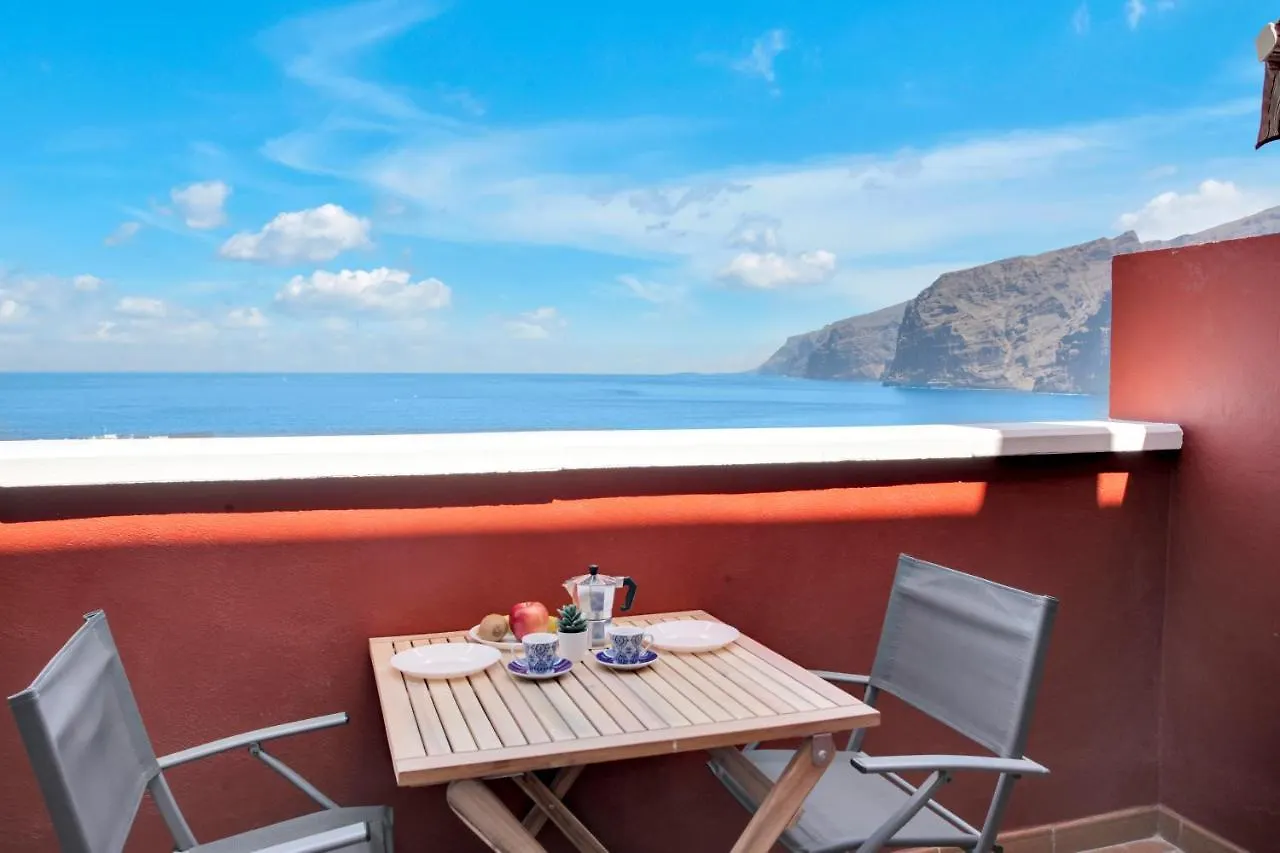 דירות פוארטו דה סנטיאגו The Cliffs Penthouse, Huge Terrace, Bbq, Air Con