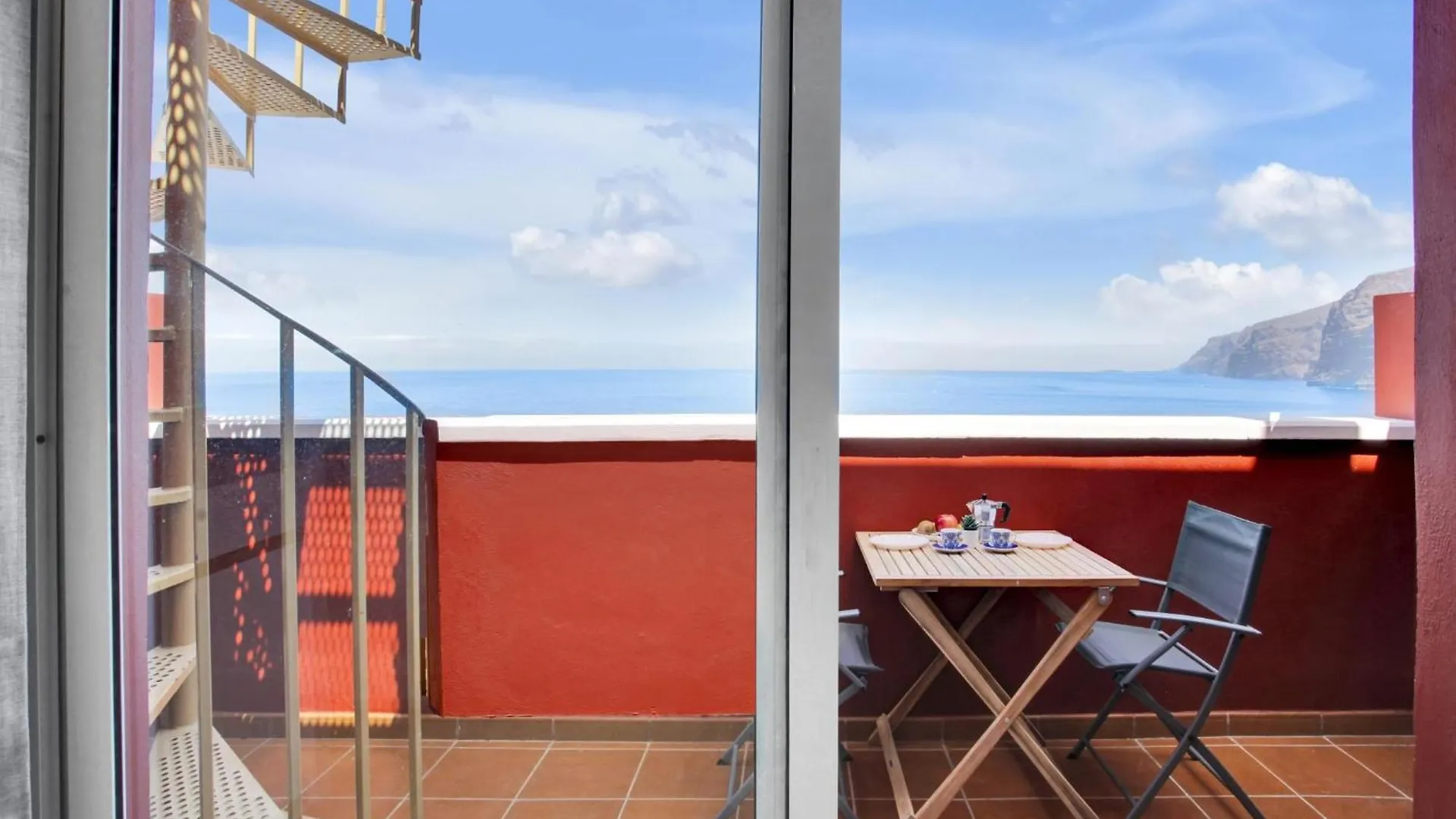 דירות פוארטו דה סנטיאגו The Cliffs Penthouse, Huge Terrace, Bbq, Air Con