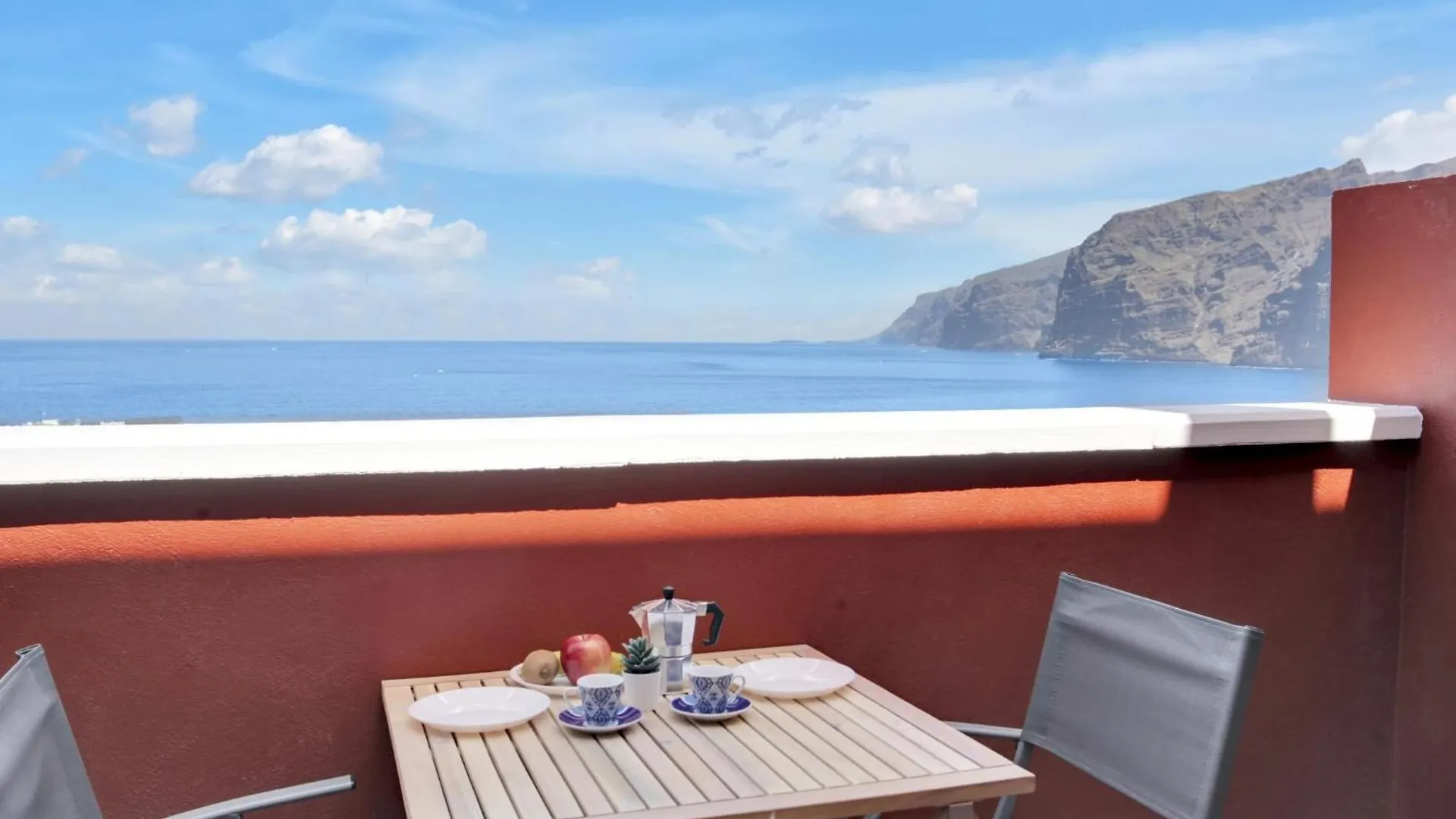 דירות פוארטו דה סנטיאגו The Cliffs Penthouse, Huge Terrace, Bbq, Air Con 0*,  ספרד