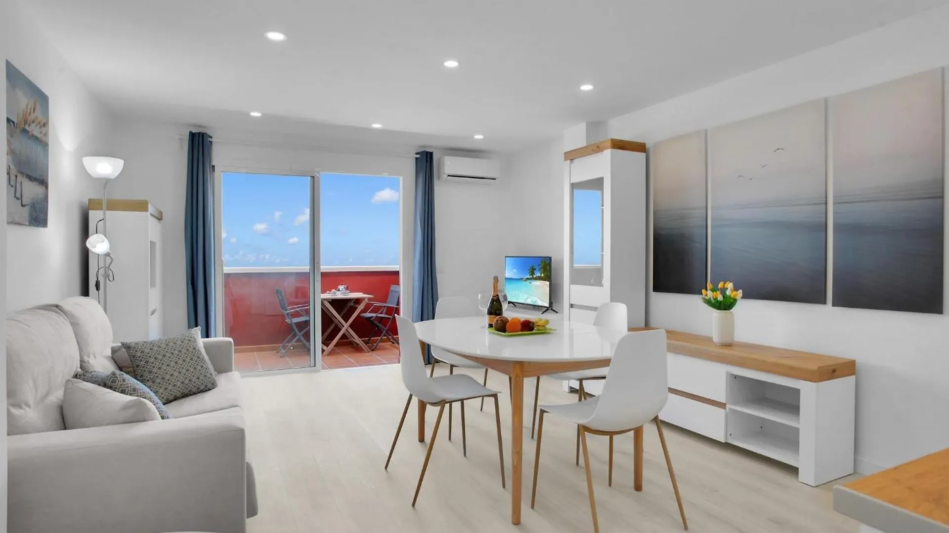 דירות פוארטו דה סנטיאגו The Cliffs Penthouse, Huge Terrace, Bbq, Air Con